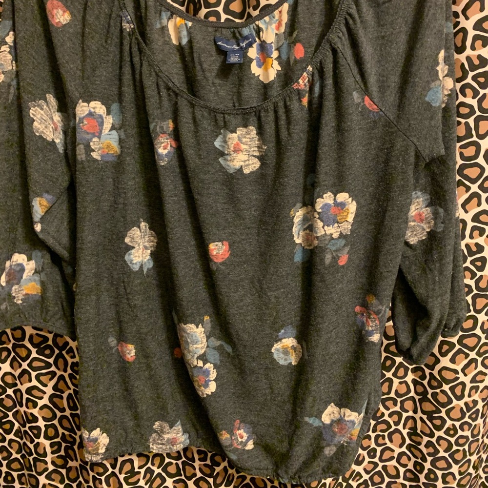 American Eagle Outfitters off the shoulder top